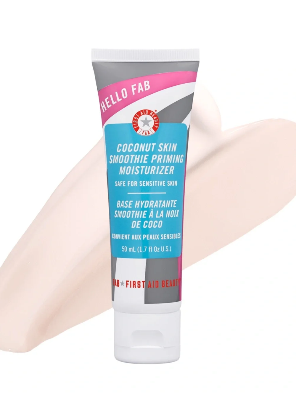 First Aid Beauty Hello FAB Coconut Skin Smoothie Priming Moisturizer